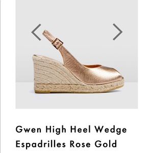 Jo Mercer wedge heels - new with box - size 39